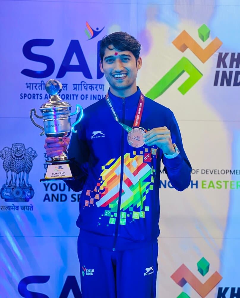 Standing Split at Sunset