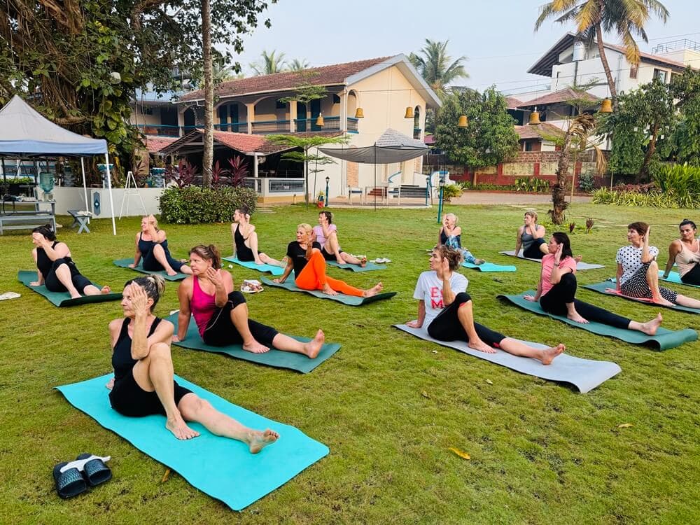 Outdoor Yoga Class